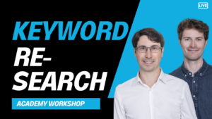 Academy Workshop Keyword Research